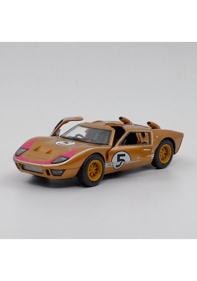 Soulader Kinsmart 1/32 Ölçekli 1966 Ford Gt40 Mk Iı Alaşım Model Araç - İleri Geri Gidebilen Mini Klasik Spor Araba Koleksiyon Ve Oyun Setleri