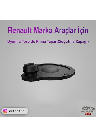 Renault Marka Araçlar İçin Torpido Klima Tapası Soğutma Kapağı 7701062156 Muadili