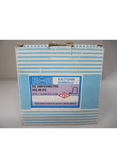 Ecs Wq 96 Rs Dc Ampermetre