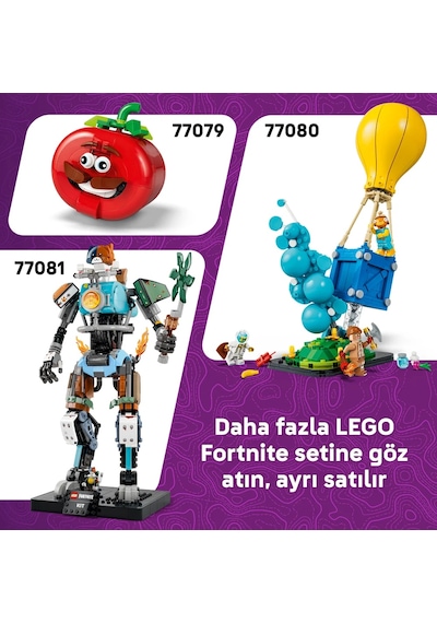 LEGO® Fortnite® Müzikal Mağara 77082 - 12 Yaş ve Üzeri Çocuklar için 6 Minifigür İçeren Yaratıcı Oyuncak Yapım Seti (1963 Parça)