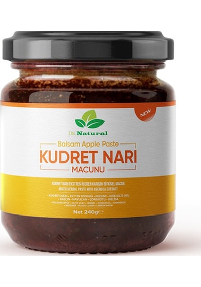 Dr. Natural Kudret Narı Macunu Bitki Karışımlı Bitter Melon Macun 240 G