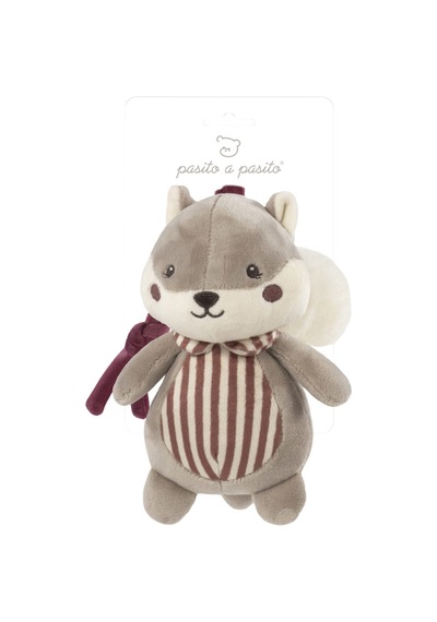 Pasito A Pasito Cherry Müzikli Sincap Peluş Strips Çok Renkli