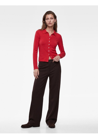 Koton Normal Bel Yan Cepli Düğmeli Straight Fit Kumaş Pantolon Kahverengi 7wak40027ek Kahve Koton Normal Bel Yan Cepli Düğmeli Straight Fit Kumaş Pantolon Kahverengi 7wak40027ek Kahve