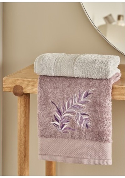 TAÇ SOFT BAMBOO AİLE SETİ LİNA MURDUM GRİ Çok Renkli