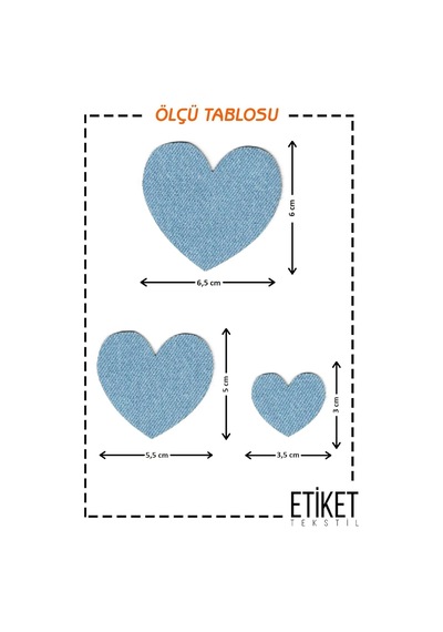 Ütü Ile Yapışan Kot Arma Kot Yaması, Denim, Jeans Onarım & Dekoratif Amaçlı Buz Mavi