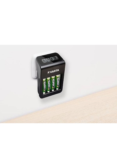 Varta Lcd Plug Şarj Cihazı 4*2100 Aa 4*800 Aaa Şarjlı Pil