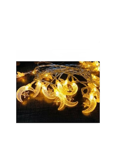 Ramazan Süsü Hilal Yıldız Temalı Süsleme 3 Mt 1938 Led Işık Diğer