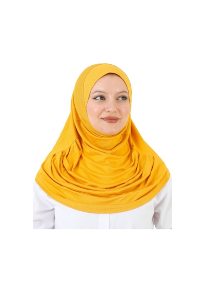 Modish Group Hazır Giyim Türban Yumuşak Başörtü Şal - Sarı SArı