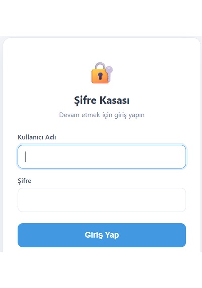 Şifre Kasası Wi-fi Erişimli Şifre Kayıt Modülü 5000 Kayıt Hafızalı