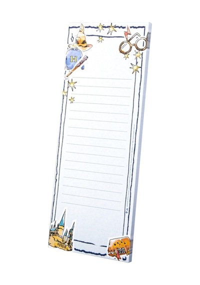Notepad Harry Potter Özel Tasarım Lisanslı 9x22,7 Cm Çok Renkli