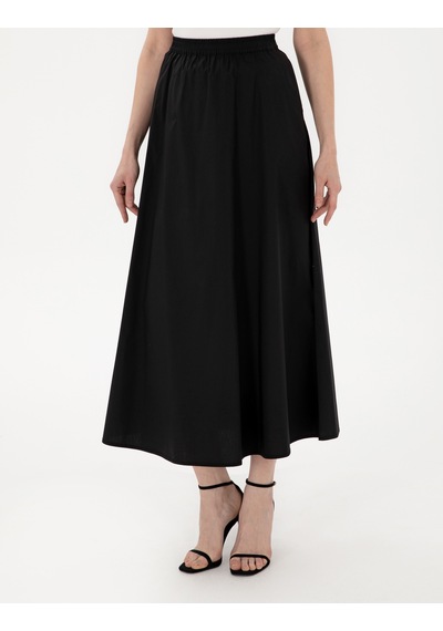 Pierre Cardin Kadın Siyah Etek Dokuma 50301215-vr046 Siyah