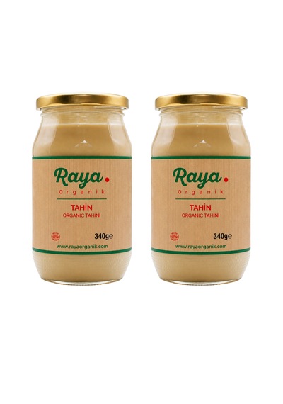 Raya Organik Organik Tahin 2'li Set 340 Gr 2 340 G