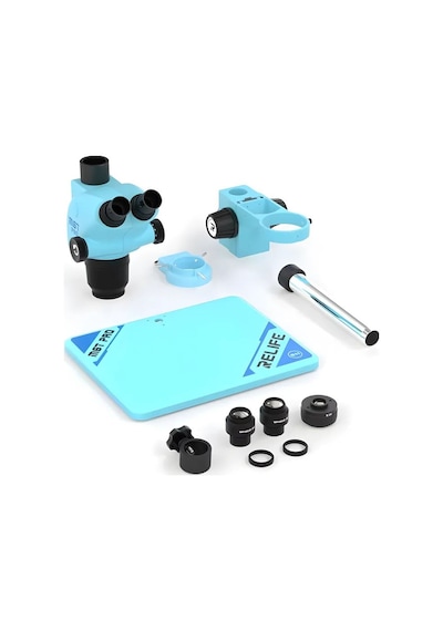 Relife Rl-m6t Pro-b11 Trioküler Profesyonel Tamir Mavi Mikroskop