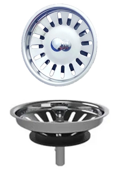 Paslanmaz Çelik Lavabo Süzgeci 8 X 8