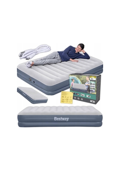 Bestway Çift Kişilik Ent. Pompalı Ytk 6716t 4421 Gri