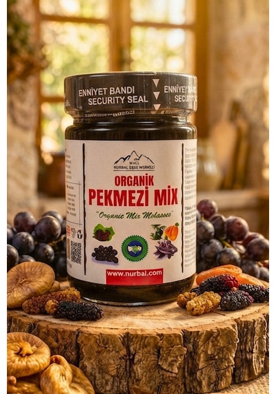 Nurbal Şifa Merkezi Organik Pekmez Mix 450 G