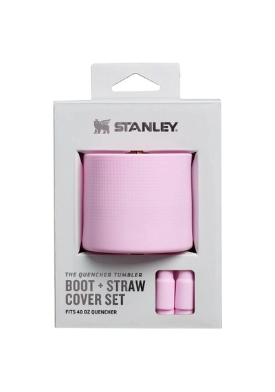 Stanley The Quencher Boot + Straw Topper 40oz Kılıf Seti 10-12477-130 Pembe