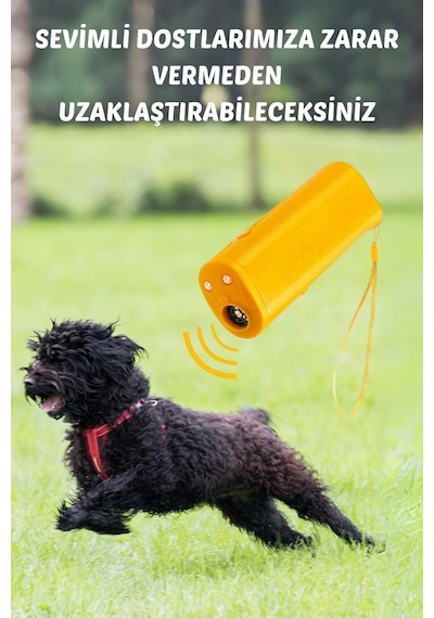 Ad-100 Ultrasonik 150 Db Uzun Menzilli Köpek Savunma Ve Eğitici Ses Cihazı