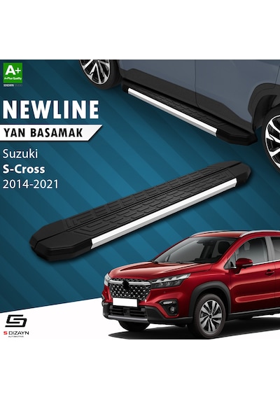 S-dizayn Suzuki Sx4 2 S-cross Newline Krom Yan Basamak 179 Cm 201