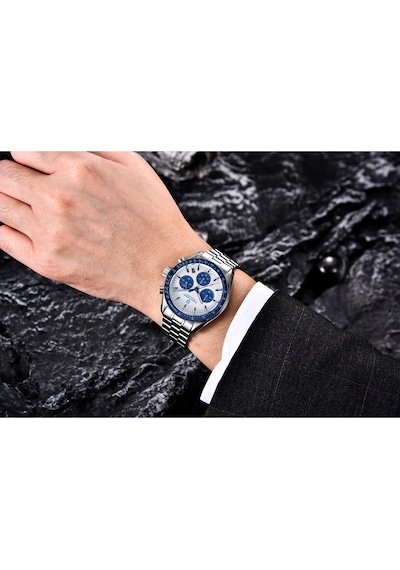Pagani Design Pd-1701 Speedmaster Moonwatch 40mm Vk63 Kronograf Kuvars Saat Safir 100m Su Geçirmez Erkek Kol Saat Mavi Diğer