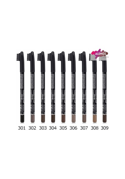 Golden Rose Dream Eyebrow Pencil No: 309 Brown - Şekillendirici Fırçalı Kaş Kalemi Sku: Smg8690010481986 0