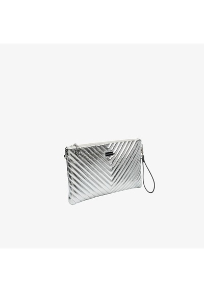 Portföy Çantası Kadın Silver Polo Sp1034-m211 Sılver Polo Portföy & Clutch Gümüş-gümüş