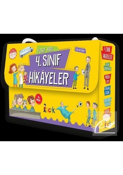 Mercankitap-4. Sınıf Hikayeler (10 Kitap) / Yusuf Asal