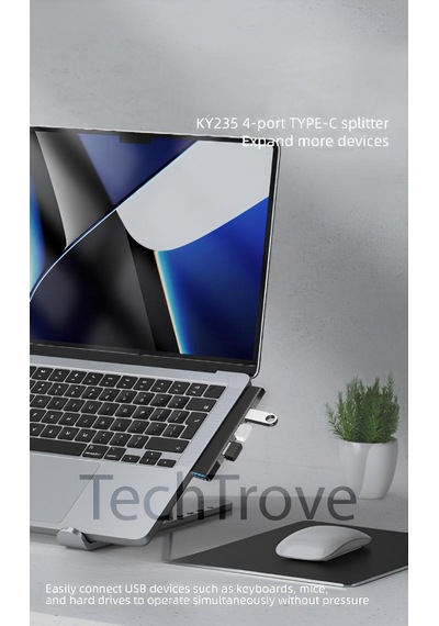 Type-c Hub Usb Çoklayıcı Usb 3.0 Usb 2.0 Type-c Çoklayıcı