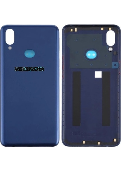 Samsung Galaxy Uyumlu M01s Sm-m017 Arka Kapak Mavi Belirtilen