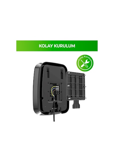 Goboenergy Bc31b Elektrikli Araç Şarj İstasyonu Type 2 Kablolu 22 Kw Max 32a, Duvar Tipi Ev Şarj Ünitesi Genel