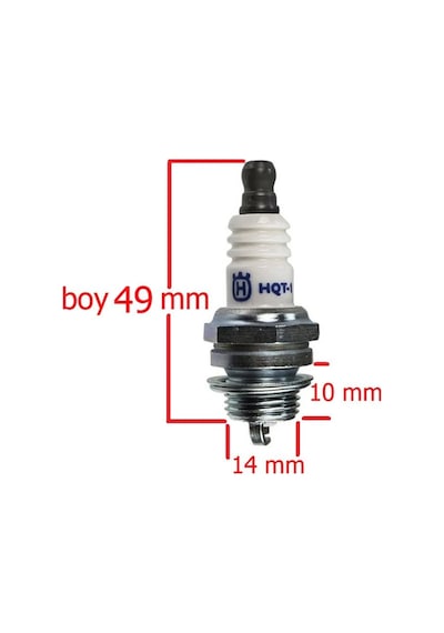 Husqvarna Buji Hqt-1 14 Mm 2 Zamanlı Buji 10 Adet Motorlu Testere-tırpan