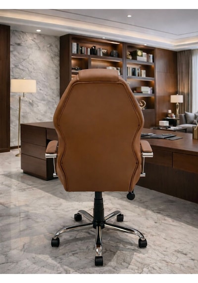 Noyan Yönetici Ofis Koltuğu Lüks Büro Koltuğu Ergonomik Yatar Mekanizmalı Deri Kahverengi Noyan Yönetici Ofis Koltuğu Lüks Büro Koltuğu Ergonomik Yatar Mekanizmalı Deri Kahverengi
