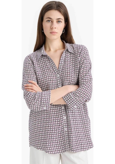 DeFacto Regular Fit Kareli Uzun Kollu Gömlek K6402AZ25SPBR400