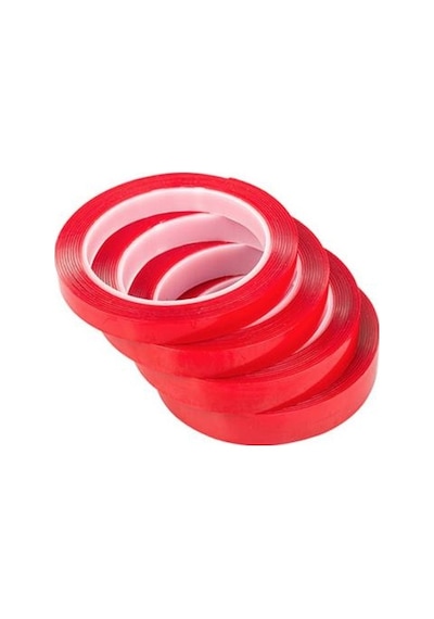 Çift Taraflı Bant Şeffaf Silikon Bant 5mt 25Mm X 5 Metre