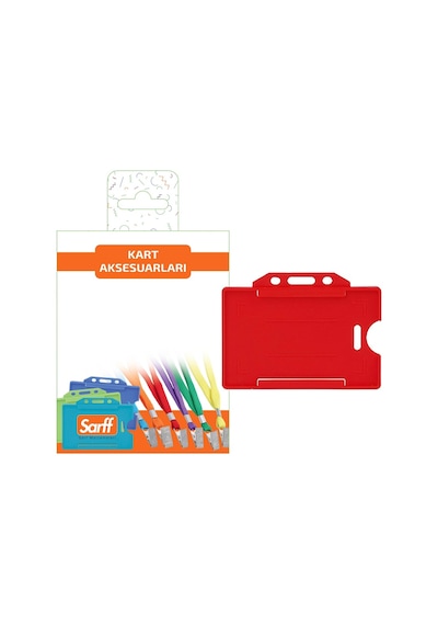Sarff Kırmızı Kart Koruyucu Blister 10Lu