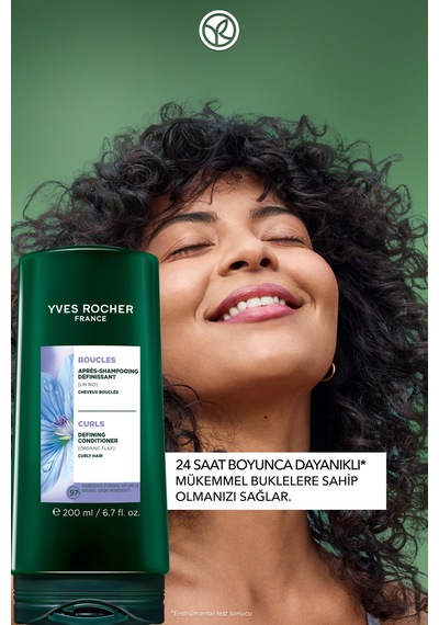 Yves Rocher Bukle Belirginleştirici Saç Kremi - Kıvırcık Ve Dalgalı Saçlar/ Boucle -vegan -200ml
