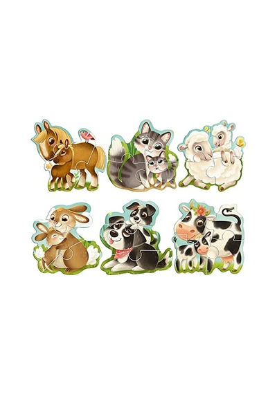 Toys Crcl031 Animals Mix Match Çok Renkli Genel