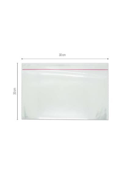 30X20 Bantlı Opp Parlak-Şeffaf Jelatin 100 Adet