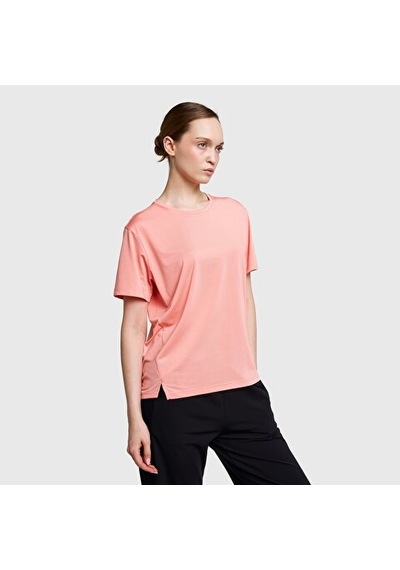Lescon Kadın Antrenman Kısa Kol T-shirt 26b-2067 Yavruağzı