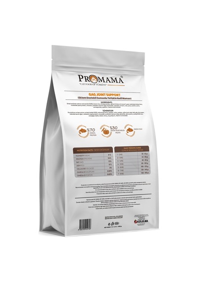 Promama Balıklı Gag Eklem Destekli Kısırlaştırılmış Yetişkin Kedi Maması 15 KG