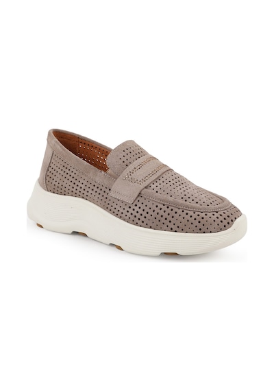 Mamma Mia Mammamia Kadın Kahve Hakiki Deri Comfort Sneaker Kalın Taban Bağcıklı Günlük Ayakkabı Vizon Mamma Mia Mammamia Kadın Kahve Hakiki Deri Comfort Sneaker Kalın Taban Bağcıklı Günlük Ayakkabı Vizon