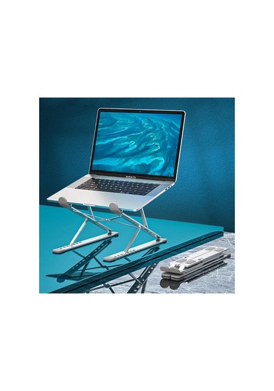 Ally Mc N8 Metal Yüksek Macbook Notebook Ayarlanabilir Katlanabilir Stand- 5775 - Karbul4454-4401 Füme Füme Ally Mc N8 Metal Yüksek Macbook Notebook Ayarlanabilir Katlanabilir Stand- 5775 - Karbul4454-4401 Füme Füme