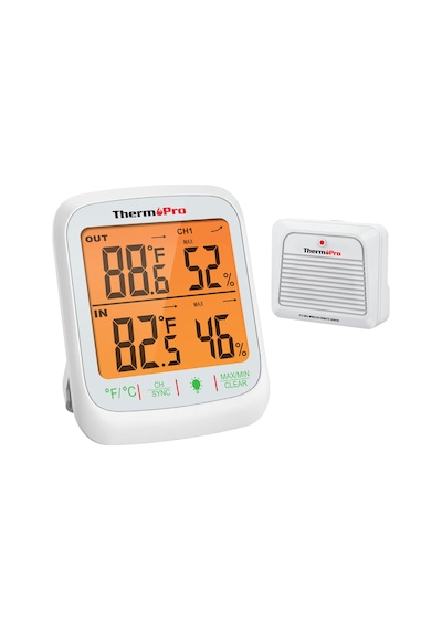 Thermopro Tp260b Mini Iç Mekan Dijital Sıcaklık Ve Nem Ölçer Termometre