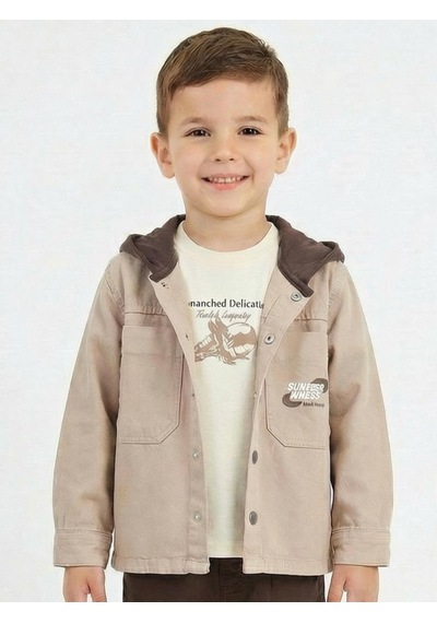Xo Kids Erkek Çocuk Gömlek 1-4 Yaş 2626 Camel