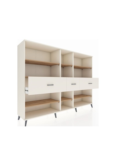 Hyperion Dolap 9 Raflı 3 Çekmeceli 220x44x163 Aytaşı-çam/aytaşı Aytaşı-çam/aytaşı Hyperion Dolap 9 Raflı 3 Çekmeceli 220x44x163 Aytaşı-çam/aytaşı Aytaşı-çam/aytaşı