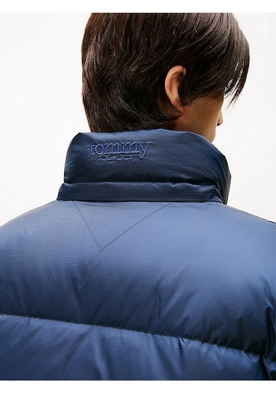 Tommy Hilfiger Tjm Alaska Down Puffer Ext Erkek Mavi Mont - Dm0dm22036 Mavi