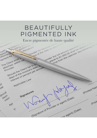 Parker Quinkflow Tükenmez Kalem Yedeği, Mavi Renk Mürekkep, 10'lu Çok Renkli