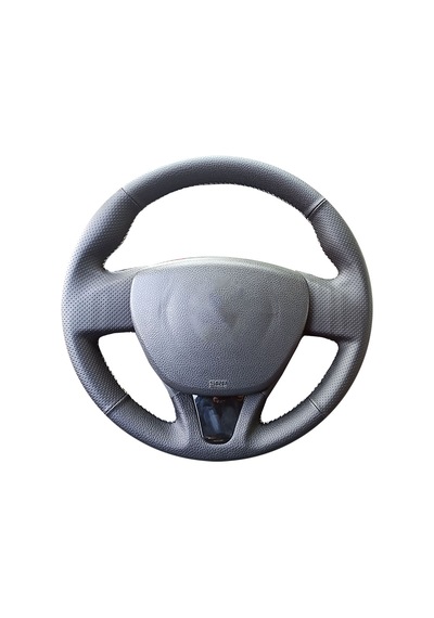 Renault Symbol 2015 - Spor desen komple direksiyon kılıfı siyah dikiş