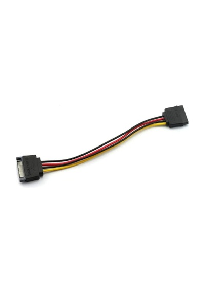 Sata Power Uzatma Kablosu 15 Pin Dişi Erkek Sata Power Uzatma Kablosu 30 Cm