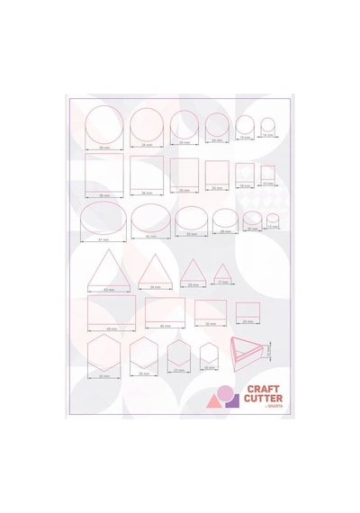 Smarta Craft Cutter Geometrik Kesiciler Sk1017001